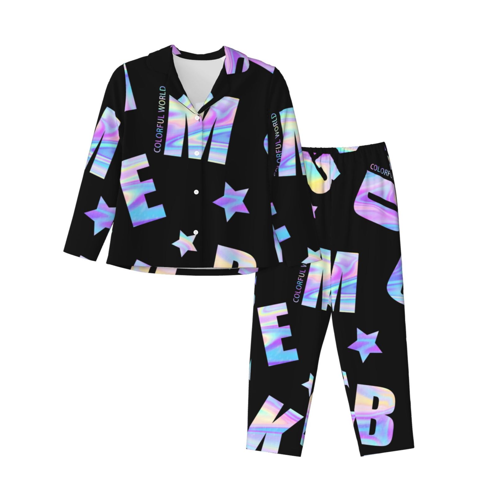 Women's Long-Sleeved Pajama Set