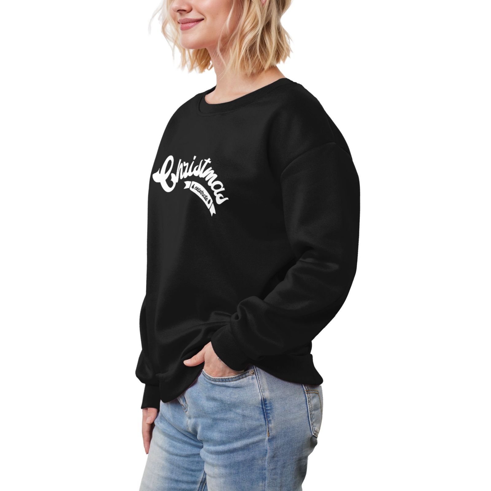 Women's Fleece Crew-neck Hoodie