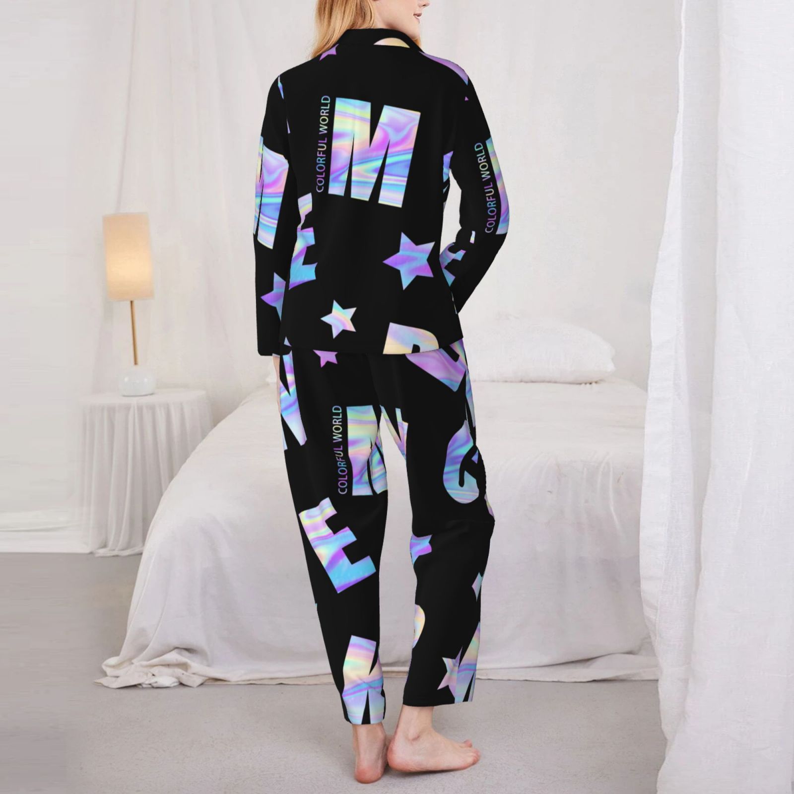 Women's Long-Sleeved Pajama Set